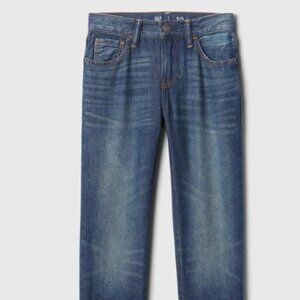 GAP KIDS - Boys '90 Original Straight Jeans - size 12 - Dark Wash - NWT